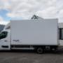 Bakwagen met laadlift