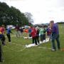 familie zeskamp op veld