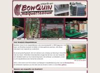 Website van Bowquin Vision & art Maquettebouw 