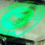 les projectie op het schuim!