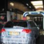 inrij richting wasstraat
