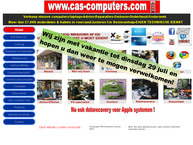 Website van Cas Computer Adviesbureau Samuëlsz 