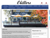 Website van Chillers. De gezelligste plek voor diner en borrel in Emmeloord 