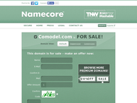 Website van Comodel Servepacking 