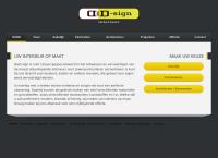 Website van D & D-SIGN 