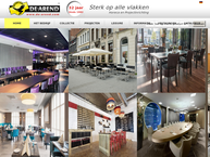 Website van Arend Breda Horeca Meubilair en Apparatuur de 