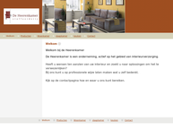 Website van Heerenkamer Stoffeerderij de 