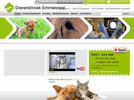 Website van Emmeloord Dierenkliniek 