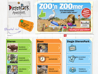 Website van DierenPark Amersfoort 