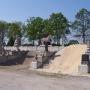 Siergrind in de bunkers