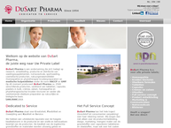Website van Dusart Pharma Bv 