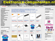 Website van EHM Elektronica 
