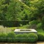 landelijke tuin met water