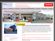 Website van Autobedrijf F. van der Schoor BV 