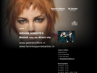 Website van Kapsalon Galerie Coiffure 