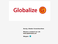 Website van Globalize 