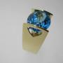 ring met sky topaas