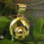 gouden as hanger
