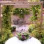 zithoek met pergola