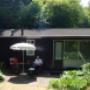 Lezen in de tuin.