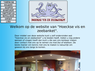 Website van Hoeckse vis en zeebanket 