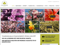 Website van Tuinadviesbureau en Hoveniersbedrijf J. Klinkers 