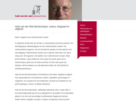 Wal Van der Huib Tekstschrijver