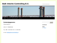Balk Interim Controlling Bv