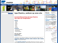 Website van Ispa Plastics 