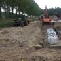 bouwput uitgraven