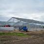 Een gealvaniseerde constructie