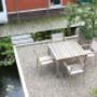Kleine tuin met vijver