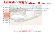 Website van Bramer Klusbedrijf Johan 