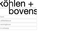 Köhlen + Bovens Architecten BNA