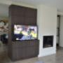 Wandmeubel met Tv-lift