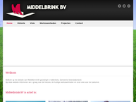Website van Middelbrink Grondverzetbedrijf a 