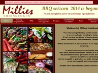 Website van Millies Thuiskeuken 