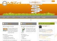 Website van Mitz.nl - Webdesign 
