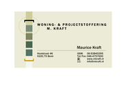 Woning- & Projectstoffering m Kraft
