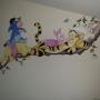 muurschildering babykamer