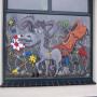 raamschildering carnaval