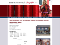 Website van Donkers Naaimachinehuis 
