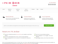 Notaris Mr. P.K. de Boer
