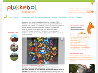 Website van Plukkebol Kinderdagverblijf/Buitenschoolse Opvang 