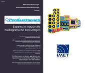 Website van Pro-Electronics 