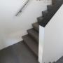 Eiken designtrap + RVS leuning