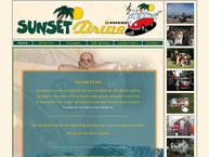 Website van Sunset Drive 