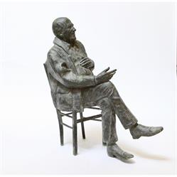 Beeldhouwwerk in hout steen & brons - Karoly Szekeres