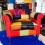Patchwork in leer.
