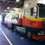 Romp onderweg op de boot.